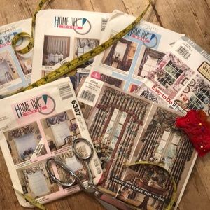 6 🧵 NEW UNCUT DECORATOR SEWING PATTERNS!!